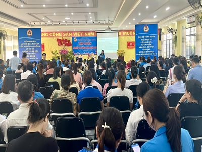 LĐLĐ Trảng Bom tập huấn nghiệp vụ Công Đoàn 2025